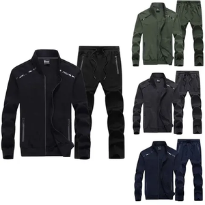 Conjunto Deportivo de Invierno Unisex Personalizado, Chaqueta Cortavientos Gruesa con Forro Polar de Algodón, Chaqueta Deportiva con Cremallera - Product Image 5