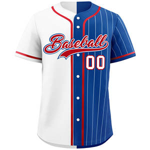 Maillot de baseball en gros, sur mesure, respirant, à séchage rapide, personnalisable avec nom et logo, à vendre - Product Image 3