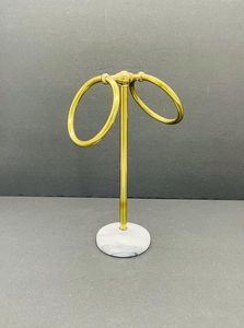 Toallero de latón para baño de estilo contemporáneo con estructura sólida, apariencia elegante, perfecto para un uso duradero - Product Image 4