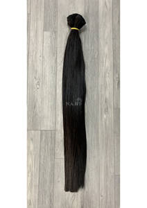 Extensiones de cabello Remy virgen camboyano Onda natural Onda profunda suelta Rizo profundo Rizado Recto Procesamiento químico Ninguno - Product Image 3