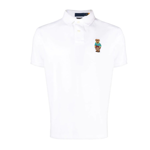 Polo antiarrugas de manga corta de algodón 100% para hombre, camisetas con estampado bordado, Polo 100% de algodón, ajuste clásico para hombre - Product Image 6