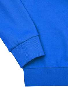 Pull-over OEM de haute qualité Sweat-shirt à col rond vierge en peluche teint uni en coton personnalisé pour la vente en gros - Product Image 4