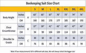 Traje de apicultura de 3 capas con capucha ventilada antipicaduras para hombres y mujeres fabricado en Pakistán. - Product Image 6