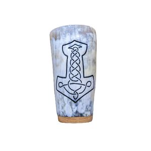 Handmade <b>Viking</b> Drinking <b>Cup</b> Rustic Norse Horn Vessel Best Quality Wholesale Price - Product Image 5