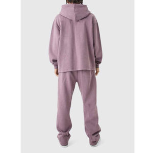 Ensemble de survêtement de sport de haute qualité pour hommes, survêtement de sport pour la salle de sport, pantalon personnalisé, ensemble 2 pièces, survêtement évasé pour hommes et femmes - Product Image 5