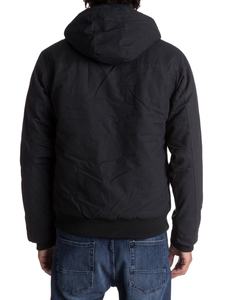 เสื้อแจ็คเก็ตวาร์ซิตี้ผู้ชายสีดำแบบปรับแต่งได้ คอตั้ง ระบายอากาศ แห้งเร็ว ลายทาง ไซส์ XXL ซิป แจ็คเก็ตสำหรับกิจกรรมกลางแจ้ง - Product Image 4