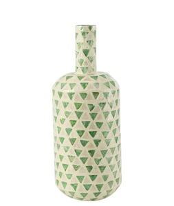 แจกันทรงทรงกระบอกประดับโต๊ะโต๊ะรับประทานอาหารทำจากหวายธรรมชาติปลอดภัย - Product Image 2