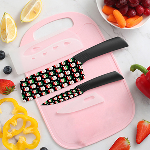 Couteaux de chef en céramique de haute qualité avec manche en plastique, design ambidextre, lavable au lave-vaisselle, qualité supérieure pour la cuisine quotidienne - Product Image 1