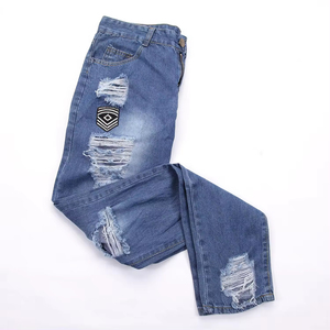 Neue Mode Herren Skinny Cargo Jeans <span class=keywords><strong>Denim</strong></span> Kampf <span class=keywords><strong>Biker</strong></span> Tasche Stretch Black Arbeitshose <span class=keywords><strong>Denim</strong></span>-Hose für Herren - Product Image 4