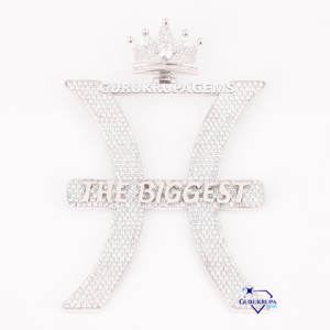 แฟชั่นฮิปปรับแต่งชื่อ VVS จี้เพชรสำหรับปลูกในห้องแล็บเงินแท้925สำหรับแฟชั่นแนวสตรีท - Product Image 1