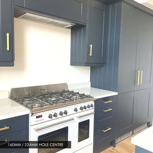 Manija de gabinete de latón macizo de diseño profesional para el hogar, cocina, muebles de oficina, puerta, cajón, manija de gabinete de armario - Product Image 3