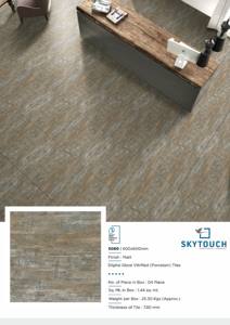 Collection tendance par Skytouch Céramique 600x600mm 600x1200mm Carreaux de porcelaine émaillée polie pour décoration intérieure de chambre - Product Image 6