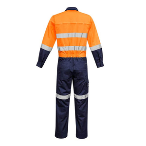 La mejor calidad significa un mono resistente con cinta de refrigeración Hi Vis Tow Ton Overall Hi Vis Safety Overall - Product Image 3