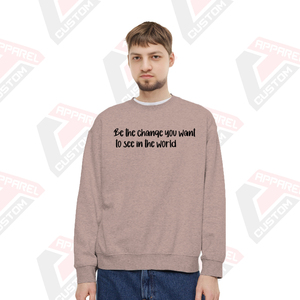 Sweat-shirt pour homme ultra doux de qualité supérieure, en polyester/coton, polaire, coupe-vent, imperméable, personnalisable, col rond, doublé, 380g pour - Product Image 2