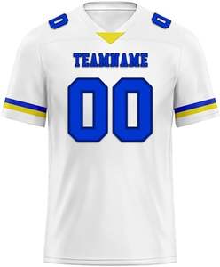 Camisetas de fútbol personalizadas con el logotipo del número del nombre del equipo, uniformes deportivos para clubes, escuelas, pedidos al por mayor OEM - Product Image 4