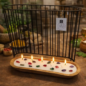 Proveedor de decoración de boutique, vela aromática hecha a mano, vela decorativa de cera, vela de cera natural, vela de decoración para el hogar, vela de lujo - Product Image 1