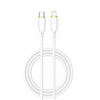 Câble USB-C vers USB-C en silicone avec LED, silicone liquide, charge rapide 65W, 1,2 m pour iPhone 17, iPad Pro, Mac et imprimante