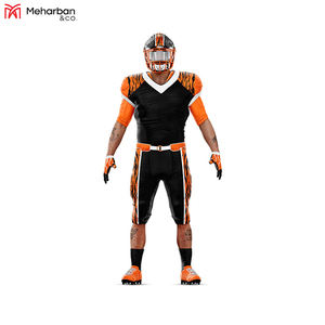 Custom Made American Soccer uniform Tackle <b>Will</b> American Football Jerseys Made In Pakistan - Product Image 4