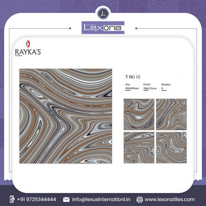 Azulejos de porcelana esmaltada para cocina y sala de estar de diseño moderno Precio de fábrica pulido de alto brillo para uso interior - Product Image 3