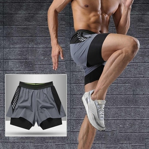 Men's <b>Custom</b> Sublimation Solid Fitness Mesh Shorts Elastic Waist Quick Dry Comfortable Active Sport Casual OEM Service Soft - Product Image 2