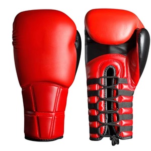 Guantes de Boxeo para Hombre, 100% Algodón, Ajustables, Estilo Moderno, Costuras de Cuero y Tacto Suave, Ideales para Entrenamiento en Capas - Product Image 1