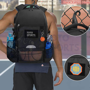 Bolsa de Baloncesto de Poliéster con Diseño Personalizado, Cierre de Cremallera Suave, Transpirable, Ligera y Cómoda, con Correa de Hombro Ajustable - Product Image 6