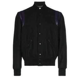 เสื้อโค้ทเบสบอลสำหรับผู้ชายและผู้หญิงเสื้อแจ็คเก็ตบอมเบอร์แจ็คเก็ตสไตล์วิทยาลัยสำหรับผู้ชายผู้หญิง - Product Image 5