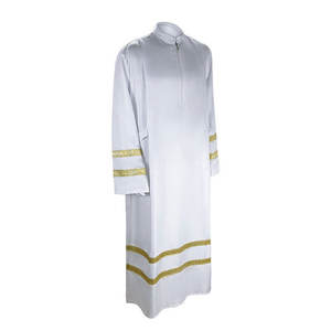 Túnica Blanca Medieval para Iglesia, Túnica de Oración, Sacerdote, Monje, Misionero, Capa Larga, Halloween, Católico, Pastor, Ministro, Disfraz de Sacerdote - Product Image 6