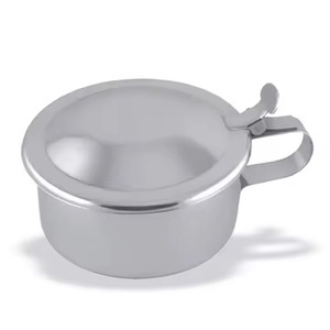 Mug à crachats / Mug à crachats avec couvercle en acier inoxydable Disponible dans toutes les sortes et tailles Articles en acier inoxydable Instruments chirurgicaux - Product Image 2