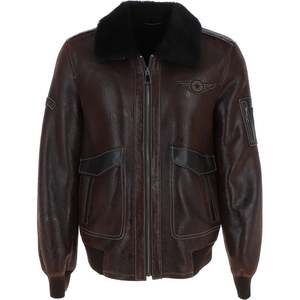 Diseño superior 100% Chaqueta de invierno de manga larga con cuello levantado de cuero de alta calidad para hombre Diseño personalizado disponible a un precio razonable - Product Image 1