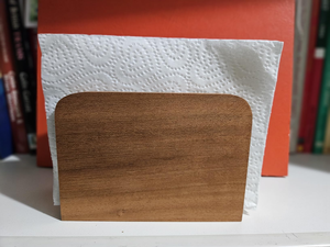 Servilletero Cuadrado de Madera Ecológico Moderno Hecho a Mano, Servilletero de Madera Maciza Natural para Mesa de Comedor, para el Hogar, Hotel, Cafetería - Product Image 4