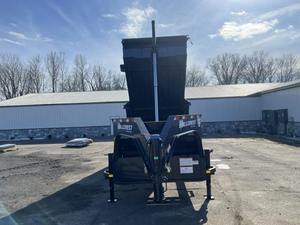 Remolque de descarga lateral alto 2025 Hillcrest 7x16 'para uso agrícola 15900 GVW 40 \ "LADOS ALTOS Capacidad de 12 toneladas con engranaje de motor central - Product Image 2