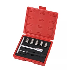 Gamela Diesel Injector <b>Seat</b> Cutter Set (8 Pcs)-Metal+Plastic Engine Services Tool - Product Image 1