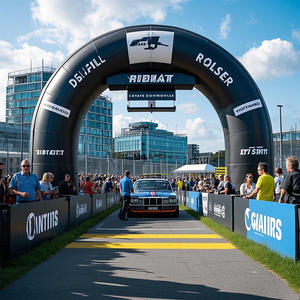 قابل للنفخ خط البداية النهاية قوس سباق الماراثون موسيقى الديكور مهرجان مدخل قابل للنفخ قوس للخارج - Product Image 4