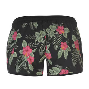 Pantalones cortos con estampado de sublimación de secado rápido para mujer con bolsillos laterales, logotipo personalizado y pantalones cortos de diseño, precio al por mayor - Product Image 1