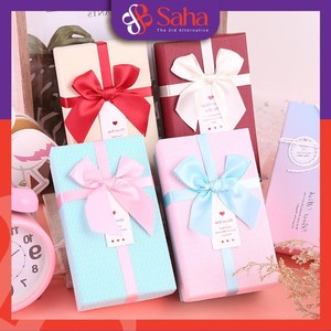 Hot Bán Tùy Chỉnh Kraft Phân Hủy Sinh Học Bao Bì Hộp Cho Mỹ Phẩm Đồ Trang Sức Quà Tặng Đầy Màu Sắc Giáng Sinh Thiết Kế Dập Nổi - Product Image 2