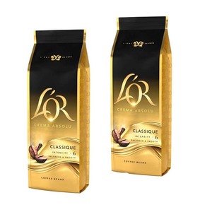 Premium Quality Crema Absolu Classique L'OR Coffee Beans 1kg Premium French Toast Smooth Flavor Ideal Para Servicios de Catering - Product Image 4