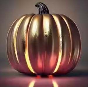 Vente en gros Verre de qualité supérieure Décoration de jardin Citrouille grise Antique Luxe Design personnalisé fait à la main - Product Image 1