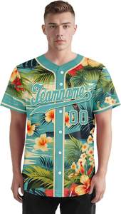 Meilleure vente d'uniforme de baseball personnalisable pour hommes avec logo respirant pour les équipes fabriqué au Pakistan - Product Image 2