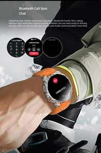 นาฬิกาสมาร์ทวอทช์ GT9IW07 ทนทาน แบตเตอรี่ขนาดใหญ่ 1000mAh ไฟฉาย LED กันน้ำระดับ IP68 สำหรับกิจกรรมกลางแจ้ง นาฬิกาสมาร์ทวอทช์สำหรับผู้ชาย - Product Image 6