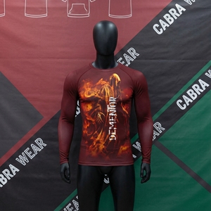 Rashguard Personalizado para BJJ No-Gi |   Camiseta de Compresión de Manga Larga Transpirable de Secado Rápido y Ecológica - Product Image 5