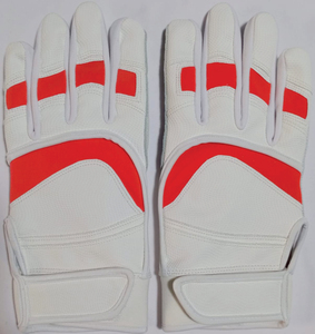 ถุงมือตีเบสบอลแบบมืออาชีพ หนังคาเบรตต้าเนื้อนุ่ม ทนทาน ปรับได้ สีชมพู สีฟ้า ข้อมือสั้น กันลื่น - Product Image 3