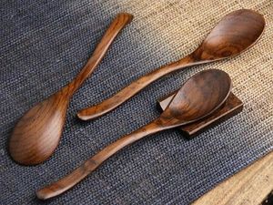 SCRATCH Natural Teak or Acacia Wooden <b>Kitchen</b> <b>Utensils</b> Set with Spoons Rest Includes Cooking Spoons and <b>Utensils</b> <b>Holder</b> - Product Image 6