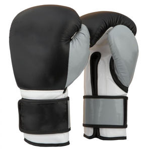 Gants de boxe personnalisés Gants de boxe d'entraînement professionnel avec logo personnalisé fabriqués avec des gants de boxe en cuir de vachette pur - Product Image 1