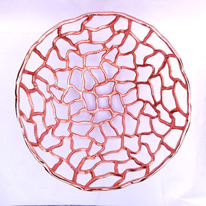 Frutal de forma hermosa y única en acabado brillante de aluminio de alta calidad para hotel y restaurante en casa al por mayor - Product Image 3