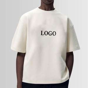 DTG เสื้อยืดผ้าฝ้าย100% วินเทจผ้าคอตตอนพิมพ์ลาย DTG โลโก้ออกแบบได้ตามต้องการเสื้อผ้าแนวสตรีทโอเวอร์ไซส์สำหรับผู้ชายผ้าถัก - Product Image 1