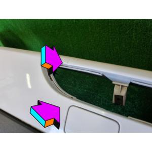 กันชนหลังแบบครบชุด AUDI Q5 ซีรีส์ (8RB) 8R0807385C (08>12) - Product Image 6