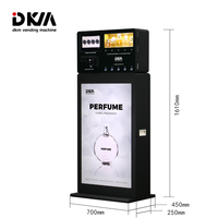 Máquina Expendedora de Perfume en Espray DKM Personalizada con Soporte Único para Pago con Tarjeta, Efectivo y Código QR a la Venta