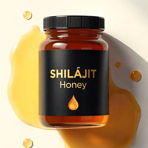 Premium Organic Shilajit Honey Fresh Collected Healthy Golden Shine Sweet Taste Perfecto para tiendas minoristas y compradores a granel - Product Image 1