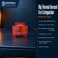 Système de suppression automatique d'incendie par aérosol sur rail DIN pour armoire de distribution électrique